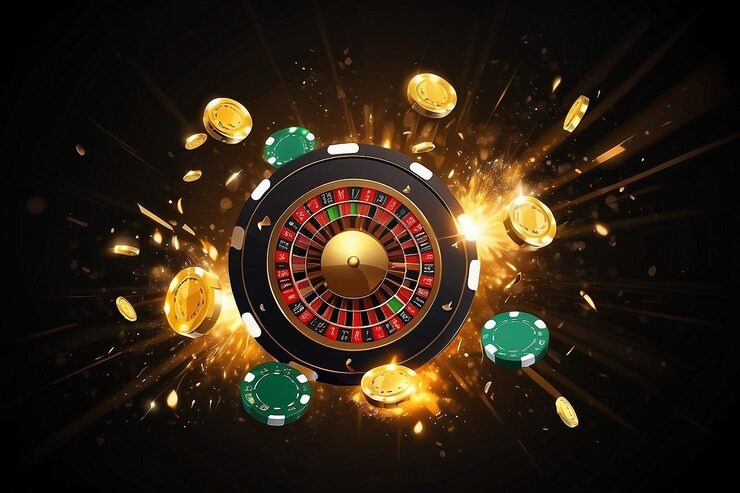 French Roulette wheel and betting layout at m88 sports live studio